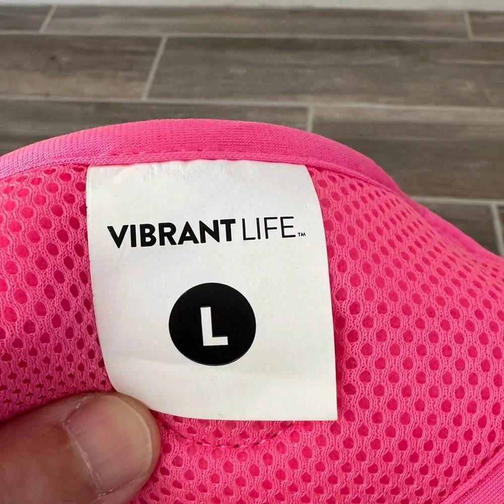 Vibrant Life Mesh Adjustable, Reflective Dog Walking Harness, Pink, Large NEW